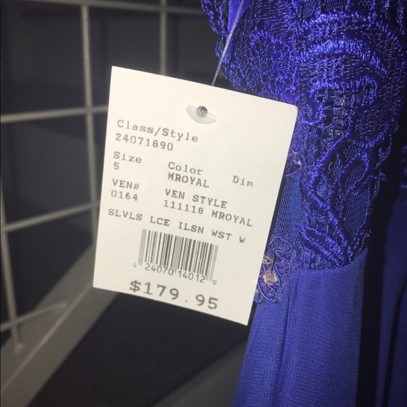 David’s Bridal Royal Formal Dress - Picture 4 of 4